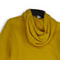 Mens Yellow Long Sleeve Kangaroo Pocket Pullover Hoodie Size Small image number 4