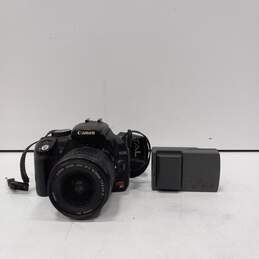 Black Canon EOS 350D w/ Accessories
