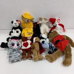 4lbs. Lot of Assorted Ty Stuffed Animals