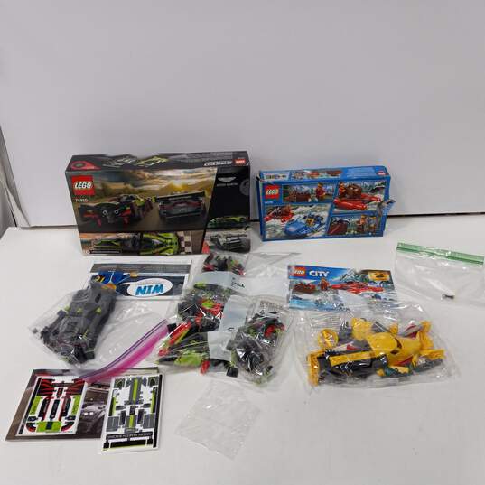 Lego City 60176 & Speed Champions 76910 Building Toy Sets IOB image number 1
