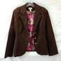 Lilly Pulitzer Brown Corduroy Sports Coat image number 1