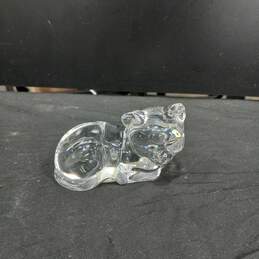 Crystal/Glass Kitty Cat Figurine