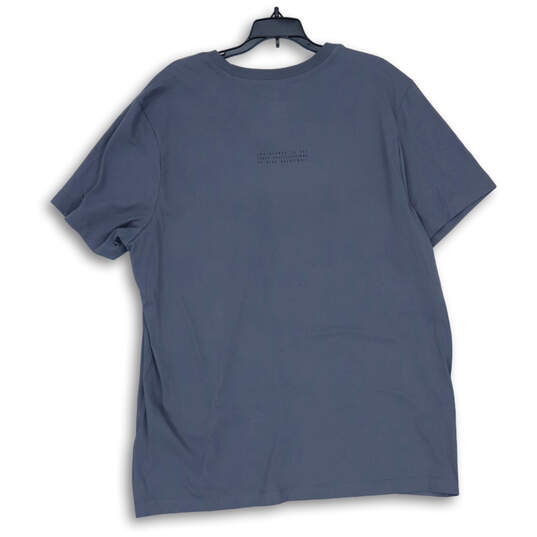 Mens Gray Elite Dri-Fit Short Sleeve Crew Neck Graphic Print T-Shirt Sz XXL image number 2