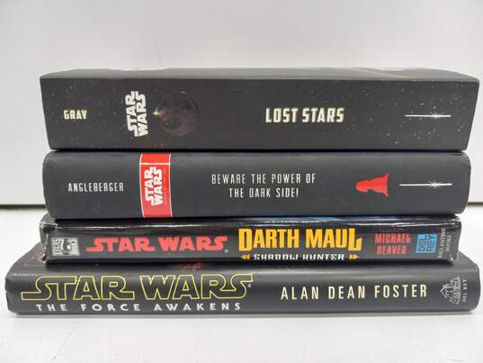 Bundle of 4 Assorted Star Wars Hardcover/Paperback Novels image number 3