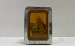 Elgin Collectable Mini Cat Clock 42000