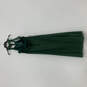 NWT Womens Green Lace Halter Neck Back Tie Bridesmaid Maxi Dress Size 16 image number 2