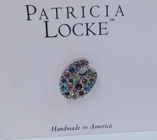 Patricia Locke Marwen Chicago 20th Anniversary Artist Palette Pin 28.1g image number 2