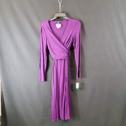Ralph Lauren Women Purple Dress Sz 4 Nwt
