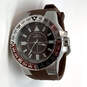 Designer Invicta Aviator 21622 Quartz Brown & Silver Round Dial Wristwatch image number 2