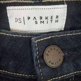 Parker Smith Women Dark Blue Skinny Distress Jeans Sz 26 alternative image