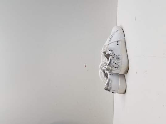 Ash Dazed Sneakers In White/silver Women's Size 6 image number 4