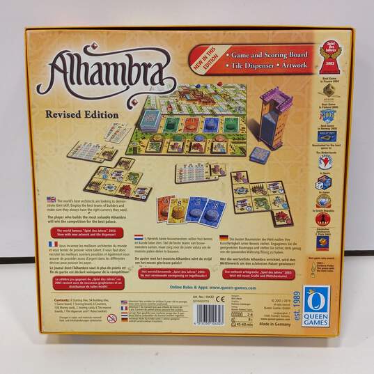 Queen Games Alhambra Revised Edition Board Game image number 3