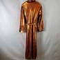Coldesina Women's Copper Reversible Sequin Robe SZ XL/1X NWT image number 4