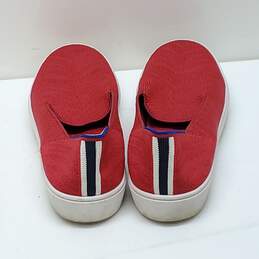Rothy's Red Tirger Slip-ons Size 8 alternative image