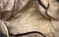 Michael Kors Black Leather Pleated Drawstring Satchel Bag image number 5