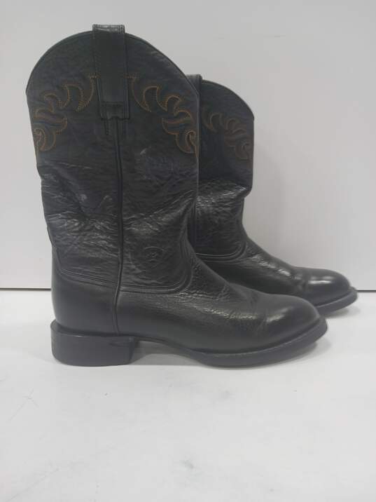 Ariat Black Western Boots Men's Size 8D image number 4