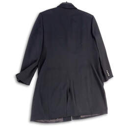 Womens Black Notch Lapel Single Breasted Three Button Blazer Size 18W alternative image