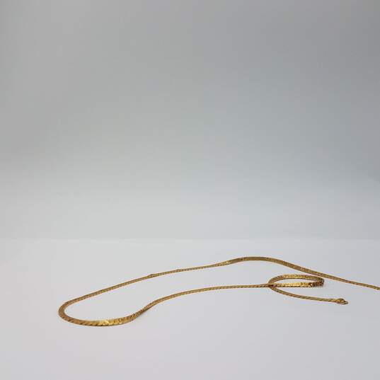 14k Gold Unique 17 1/2 Inch 2mm Chain Repair 5.3g image number 8