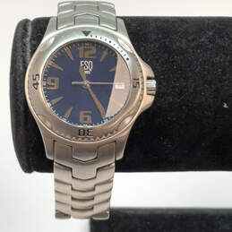 Designer ESQ Swiss E5082 Blue Dial Stainless Steel Quartz Analog Wristwatch alternative image