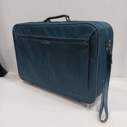 Samsonite Easy Going III Canvas Dark Teal Blue Travel Luggage