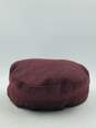 Authentic Burberry London Burgundy Newsboy Ivy Cap image number 2