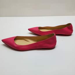 Authenticated Christian Louboutin Pink Leather Ballalla Ballet Flats Women's Size 38.5 alternative image
