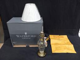 Waterford Belline 18" Crystal Lamp & Lampshade