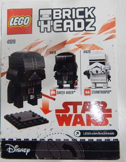 Sealed Lego Star Wars Brick Headz 41619 Darth Vader 55 Building Toy Set