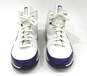 Nike Air Elite White Purple Women's Shoe Size 13 image number 1
