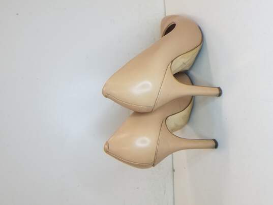 Nine West Bliss Pointy Toe Pumps Leather Size 4.5 image number 4