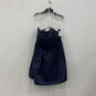 NWT Womens Blue Strapless Back Zip Bridesmaid Fit & Flare Dress Size 20 image number 2