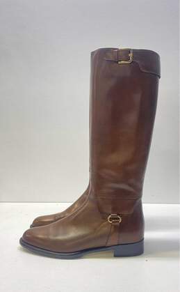 Ron White Leather Buckle Riding Boots Brown 8 alternative image