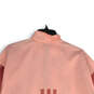 NWT Womens Pink Tie Dye Mock Neck Long Sleeve Anorak Jacket Size S image number 4
