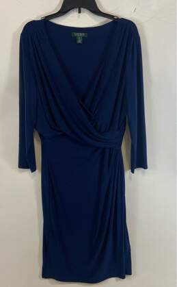 Ralph Lauren Blue Casual Dress - Size Large