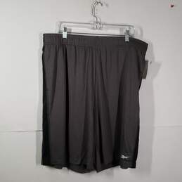 Mens Speed Wick Flat Front Elastic Waist Pull-On Athletic Shorts Size 1XL alternative image