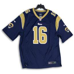 NIke Mens Blue Los Angeles Rams Jared Goff NFL Football Pullover Jersey Size XXL