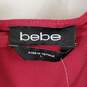 Bebe Women Pink Mesh Ruched Dress L NWT image number 3
