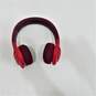 Under Armor Brand Sport Wireless Train/Project Rock Model Red Headphones w/ Case and Charging Cable image number 2