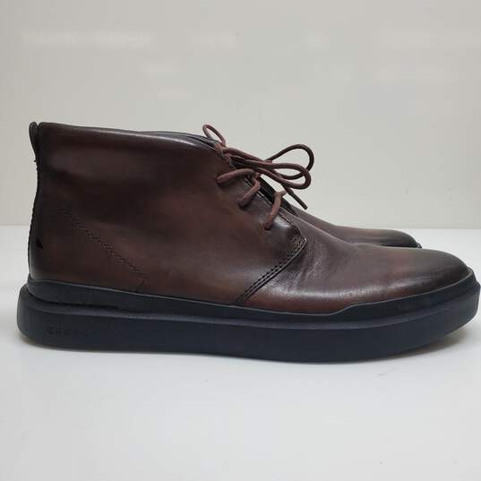 Cole Haan Men's Chukka Boots in Brown Faux Leather Size 9 M image number 1