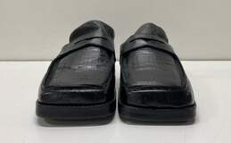 Martine Rose Black Leather Slide Loafers Men's Size 46 alternative image