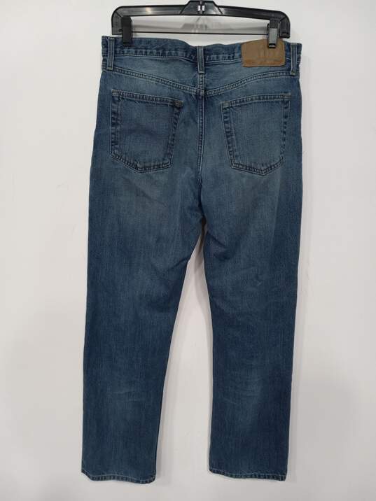 Men's Eddie Bauer Blue Denim Jeans Sz 32x32 image number 2