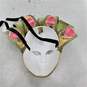 Venezia Maschere Venetian Carnival Jester Mask Hand Painted In Italy image number 3