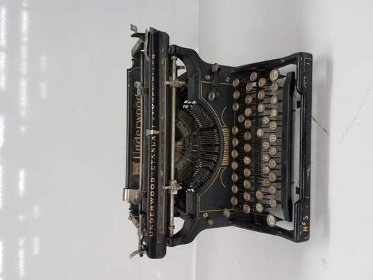 Vintage Underwood Typewriter Untested image number 1