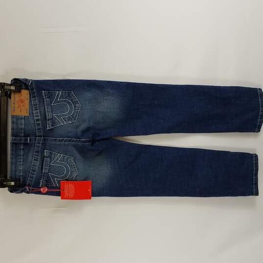 True Religion Girl Blue Jeans 7 NWT image number 2