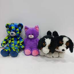 Bundle of 4 Build-A-Bear Workshop Stuffed Animals