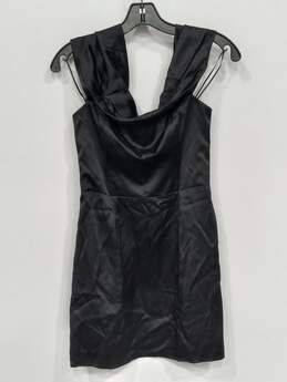 Reformation Lanelle Women's Lanelle Black Silk Mini Dress Size 6 with Tag alternative image