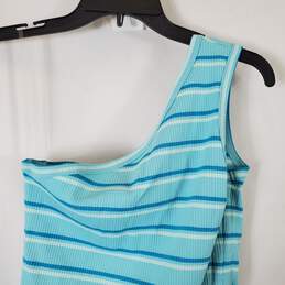 Jordan Women's Blue Striped Dress SZ S NWT alternative image