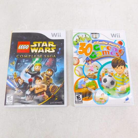 Nintendo Wii w/ 2 Games LEGO Star Wars the Complete Saga image number 10