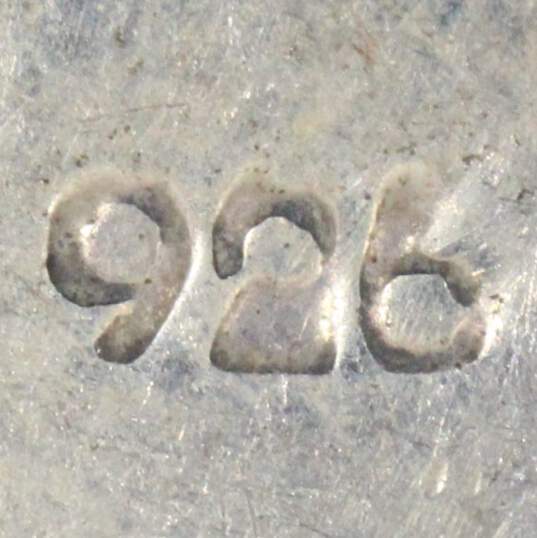 Bundle of 3 Sterling Silver/Vermeil Pendant Necklaces - 19.5g image number 5