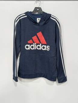 Adidas Blue Pullover Hoodie Youth's Size XL-18/20